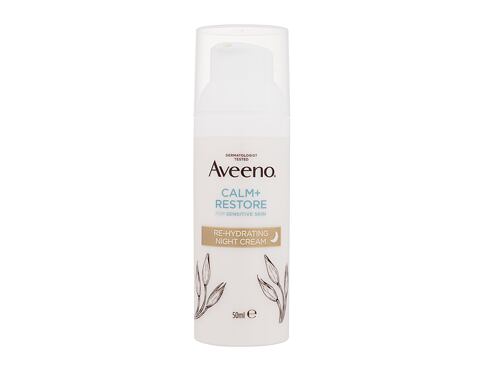 Noční pleťový krém Aveeno Calm + Restore Re-Hydrating Night Cream 50 ml