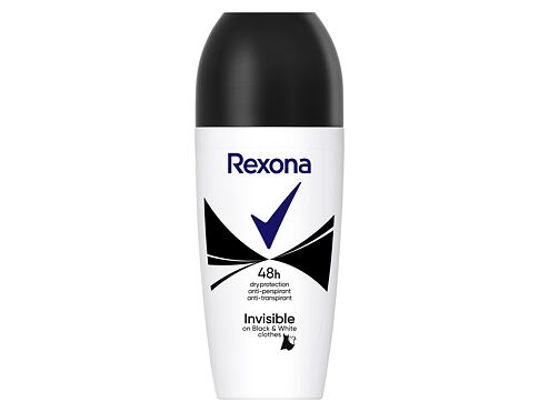 Antiperspirant Rexona MotionSense Invisible Black + White 50 ml