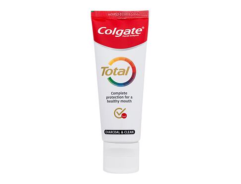 Zubní pasta Colgate Total Charcoal & Clean 75 ml poškozená krabička