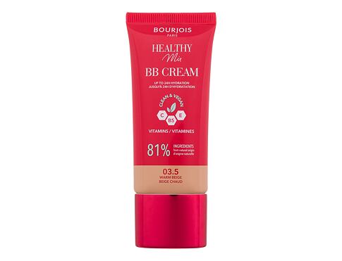 BB krém BOURJOIS Paris Healthy Mix Clean & Vegan BB Cream 30 ml 03.5 Warm Beige