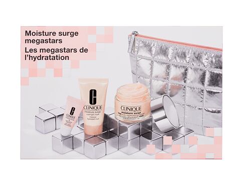 Denní pleťový krém Clinique Moisture Surge Megastars 50 ml poškozená krabička Kazeta