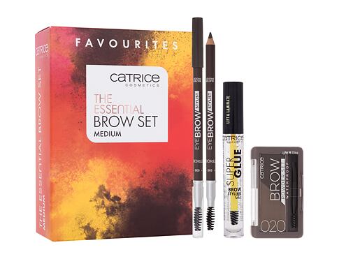 Tužka na obočí Catrice The Essential Brow Set 1,6 g Medium poškozená krabička Kazeta
