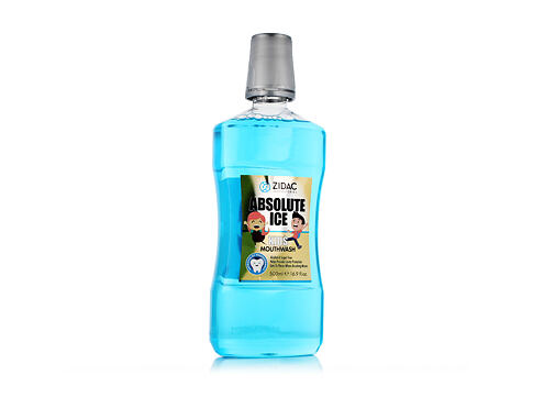 Ústní voda Zidac Laboratories Absolute Ice Kids Mouthwash 500 ml
