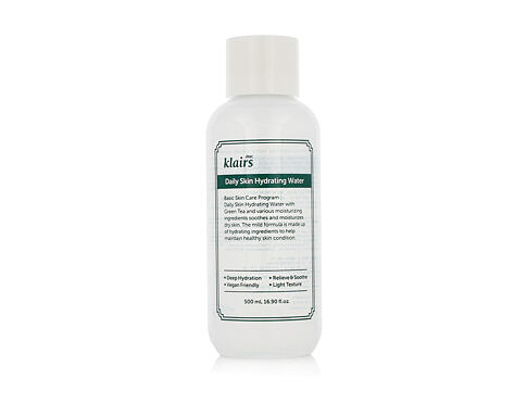 Pleťová voda a sprej Dear, Klairs Daily Skin Hydrating Water 500 ml
