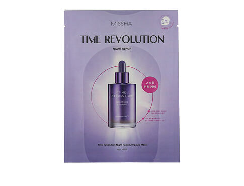 Pleťová maska Missha Time Revolution Night Repair Ampoule Mask 30 g