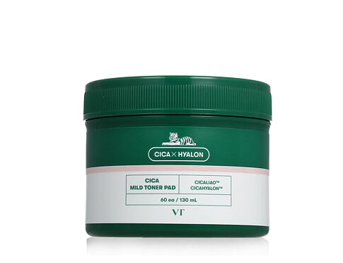 Čisticí ubrousky VT Cosmetics Cica Mild Toner Pad 60 ks