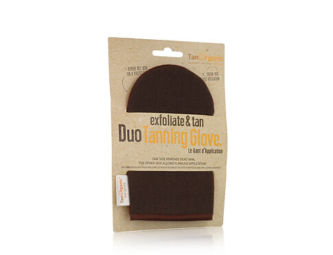 Samoopalovací přípravek TanOrganic Exfoliate & Tan Duo Tanning Glove 1 ks