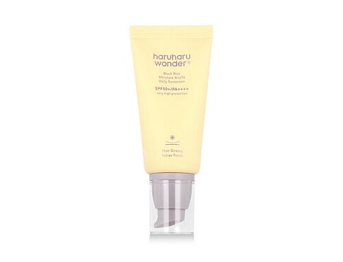 Opalovací přípravek na obličej HaruHaru Wonder Black Rice Moisture Airyfit Daily Sunscreen SPF50+ 50 ml