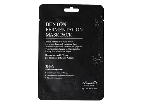Pleťová maska Benton Fermentation Mask Pack 20 g