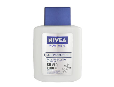 Balzám po holení Nivea Men Silver Protect 100 ml poškozená krabička