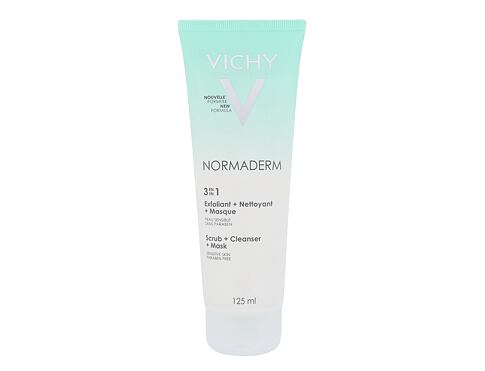 Peeling Vichy Normaderm 3in1 Scrub + Cleanser + Mask 125 ml