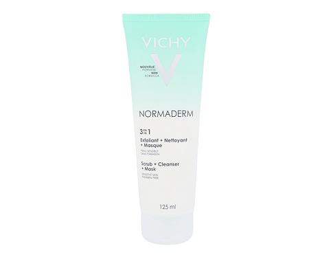 Peeling Vichy Normaderm 3in1 Scrub + Cleanser + Mask 125 ml