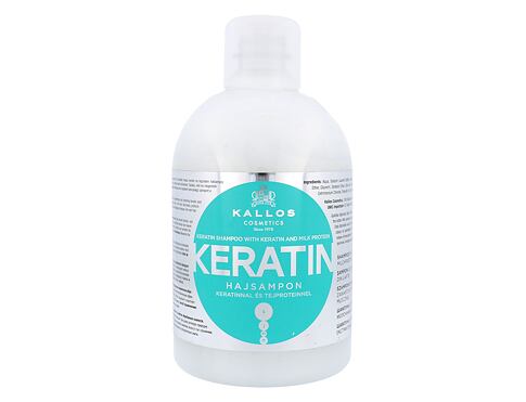 Šampon Kallos Cosmetics Keratin 1000 ml poškozený flakon