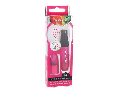 Plnitelný flakón Travalo Ice 5 ml Hot Pink