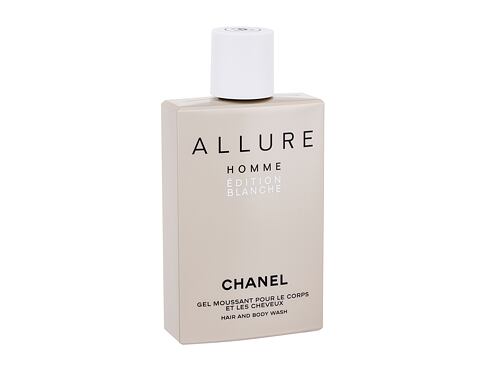 Sprchový gel Chanel Allure Homme Edition Blanche 200 ml poškozená krabička