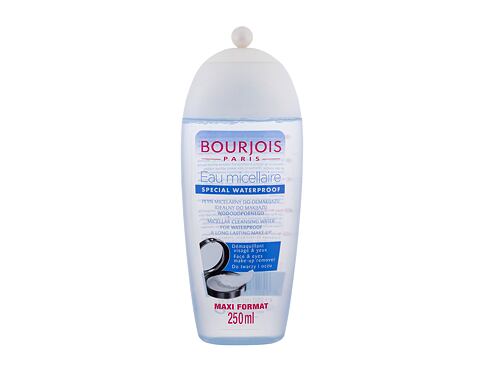 Micelární voda BOURJOIS Paris Micellar Cleansing Water For Waterproof Makeup and Long Lasting Make-Up 250 ml