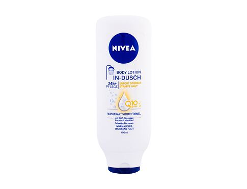Tělové mléko do sprchy Nivea Q10 Plus In-Shower Firming Body Lotion 400 ml