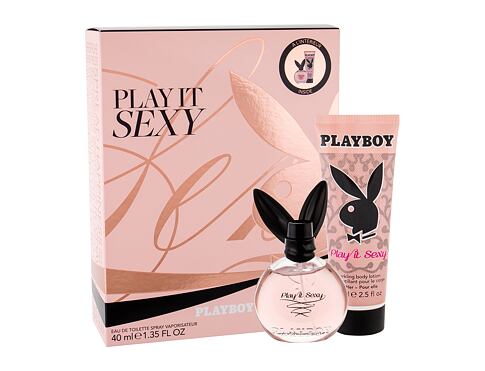 Toaletní voda Playboy Play It Sexy 40 ml poškozená krabička Kazeta