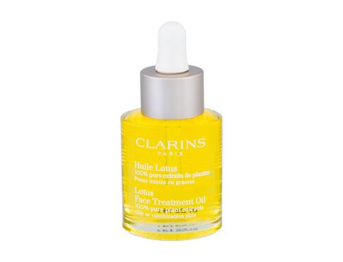 Pleťový olej Clarins Face Treatment Oil Lotus 30 ml poškozená krabička