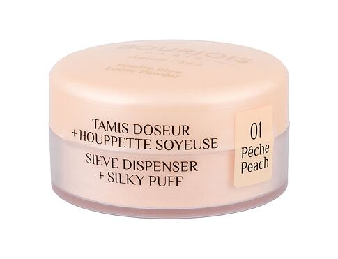 Pudr BOURJOIS Paris Loose Powder 32 g 01 Peach poškozený obal
