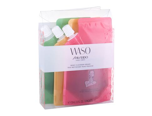 Čisticí gel Shiseido Waso Reset Cleanser Squad 70 ml Kazeta