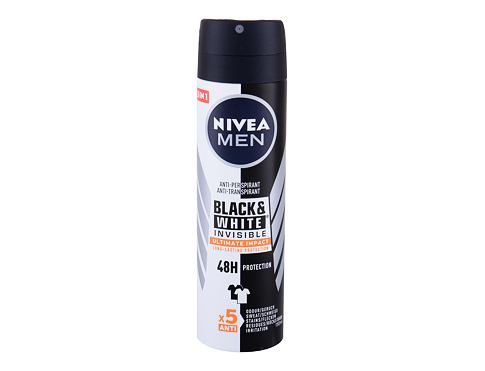 Antiperspirant Nivea Men Invisible For Black & White Ultimate Impact 48h 150 ml