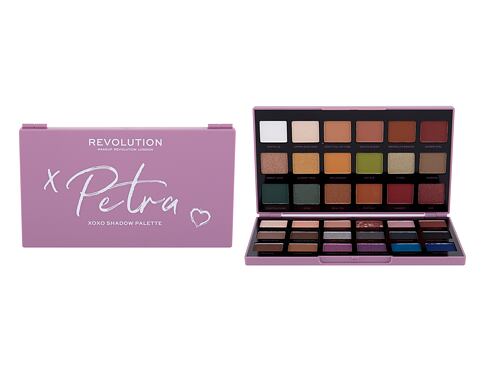 Oční stín Makeup Revolution London X Petra XOXO Eyeshadow Palette 28,8 g