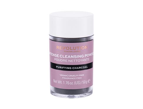 Čisticí pěna Revolution Skincare Cleansing Powder Purifying Charcoal 50 g