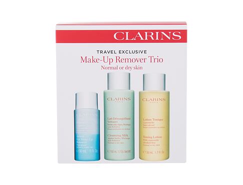 Čisticí mléko Clarins Make-Up Remover Trio 50 ml Kazeta