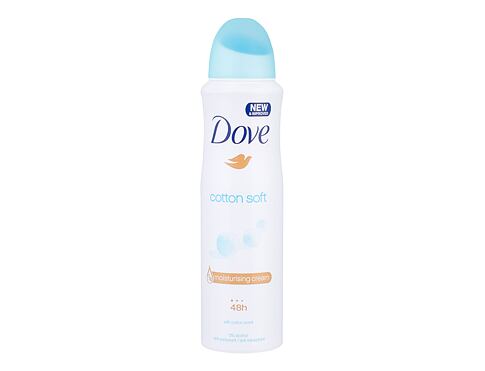 Antiperspirant Dove Cotton Soft 48h 150 ml poškozený flakon