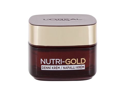 Denní pleťový krém L'Oréal Paris Nutri-Gold Extra 50 ml poškozená krabička