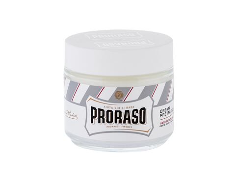 Přípravek před holením PRORASO White Pre-Shave Cream 100 ml bez krabičky
