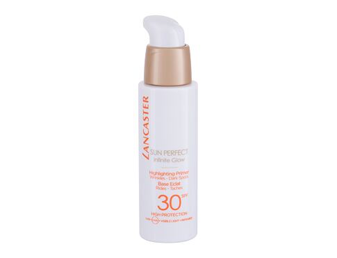 Podklad pod make-up Lancaster Sun Perfect Infinite Glow Highlighting Primer SPF30 30 ml poškozená krabička
