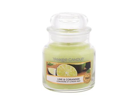 Vonná svíčka Yankee Candle Lime & Coriander 104 g