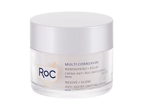 Denní pleťový krém RoC Multi Correxion Revive + Glow Anti-Ageing Unifying Cream 50 ml