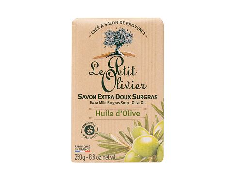 Tuhé mýdlo Le Petit Olivier Olive Oil Extra Mild Surgras Soap 250 g