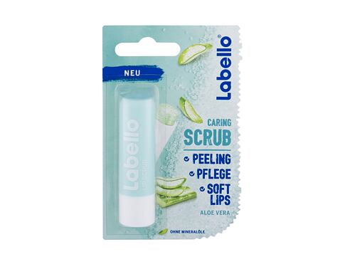 Balzám na rty Labello Aloe Vera Lip Scrub 5,5 ml poškozený obal