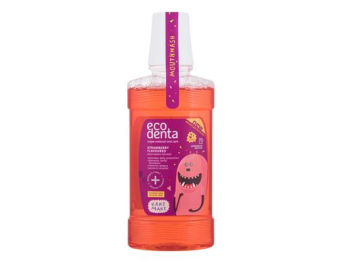 Ústní voda Ecodenta Super+Natural Oral Care Strawberry 250 ml