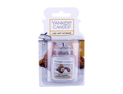 Vůně do auta Yankee Candle Soft Blanket Car Jar 1 ks poškozený obal