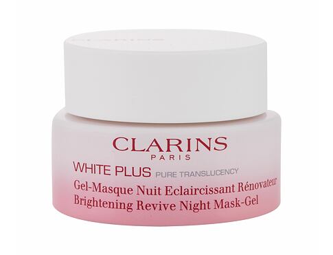 Pleťová maska Clarins White Plus Brightening Revive Night Mask-Gel 50 ml