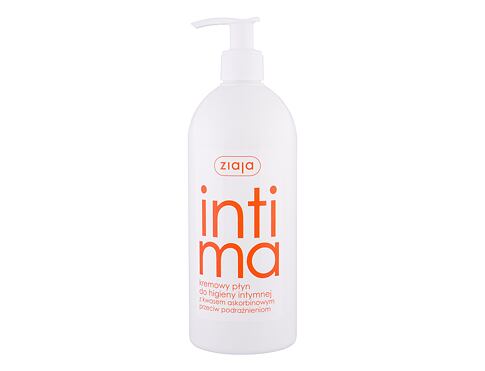 Intimní hygiena Ziaja Intimate Creamy Wash With Ascorbic Acid 500 ml poškozený obal