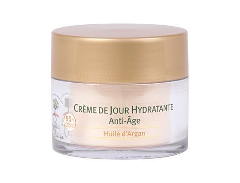 Denní pleťový krém Le Petit Olivier Argan Oil Moisturizing Day Cream Anti-Aging 50 ml poškozená krabička