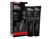 Zubní pasta Ecodenta Toothpaste Black Whitening 100 ml Kazeta