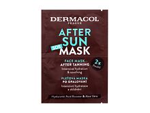 Přípravek po opalování Dermacol After Sun SOS Mask 2x8 ml