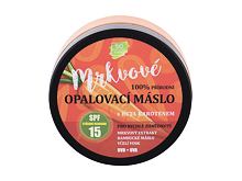 Opalovací přípravek na obličej Vivaco Bio Carrot Tanning Butter SPF15 150 ml