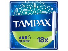 Tampon Tampax Non-Plastic Super 18 ks