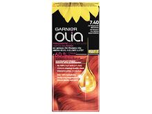 Barva na vlasy Garnier Olia Permanent Hair Color 50 g 7,40 Intense Copper