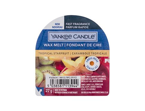 Vonný vosk Yankee Candle Tropical Starfruit 22 g poškozený obal