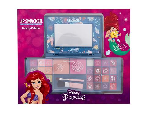 Dekorativní kazeta Lip Smacker Disney Princess Ariel Beauty Palette 1 ks poškozená krabička