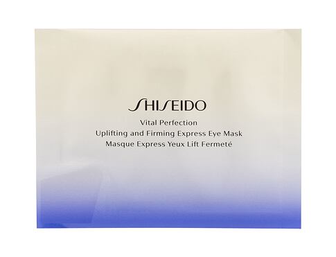 Maska na oči Shiseido Vital Perfection Uplifting & Firming Express Eye Mask 12 ks poškozená krabička